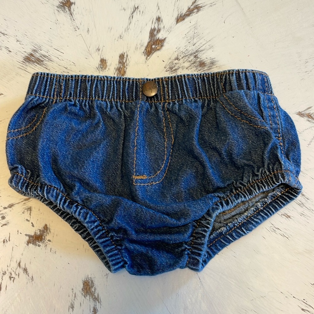 Wrangler Denim Jean Bloomers 12 mo.